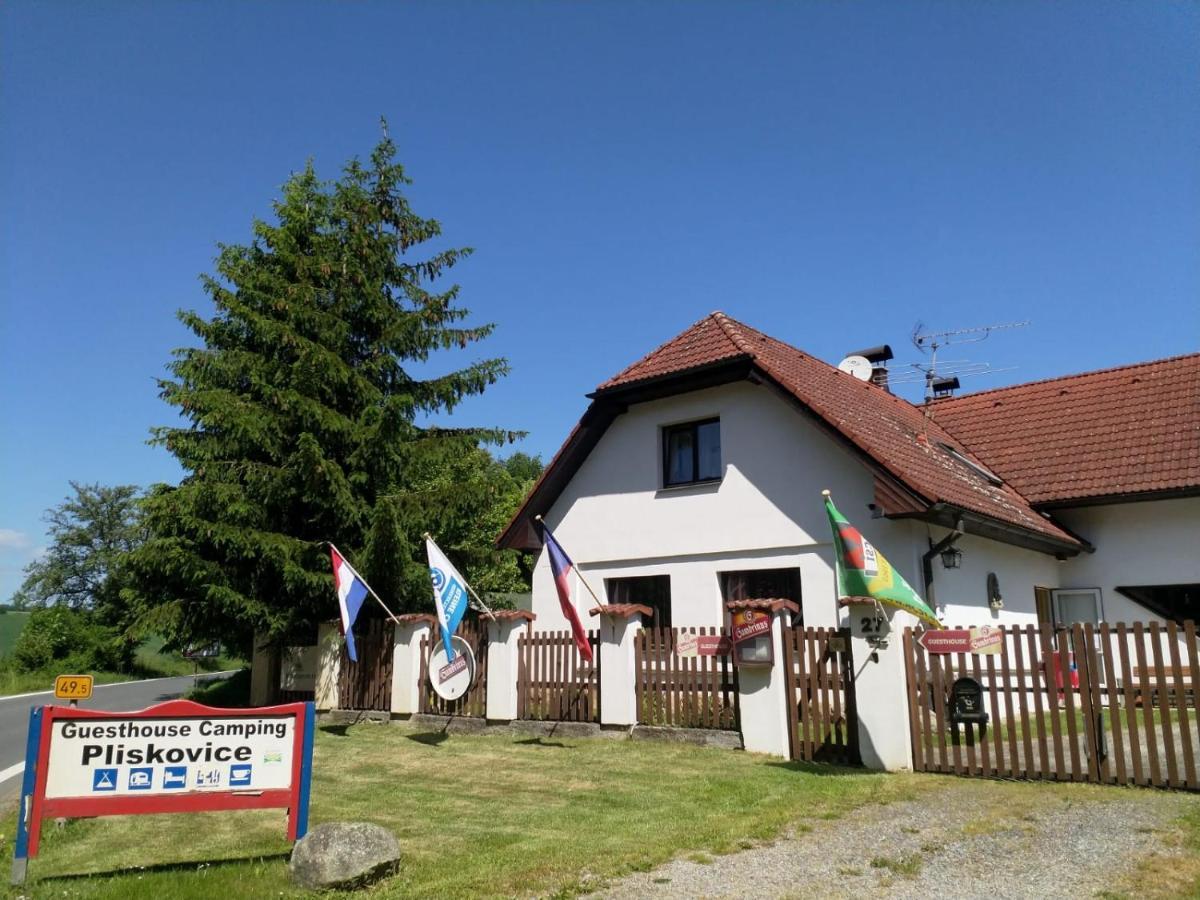 Camping & Guest House Pliskovice Mirovice 외부 사진